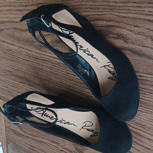 American Rag Black wedges shoes Amiley size 6 M